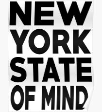 New York State of Mind New York Raised Me Poster