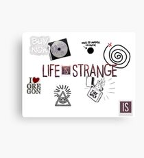 Life is Strange - Icons Canvas Print