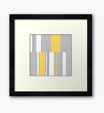 Mosaic Single 2 #abstract #minimalism #sabidussi #redbubble Framed Art Print