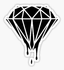 dripping diamond drawing stickers