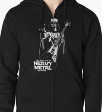 Sudadera con capucha y cremallera Divertido Darth Vader Heavy Metal