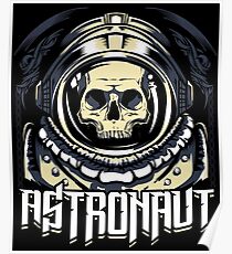 Science Fiction Vintage Astronaut Poster