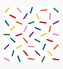 Colorful Sprinkle Pattern Photographic Print
