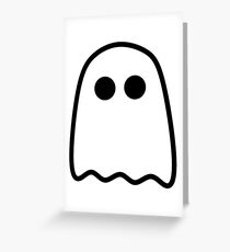 Spoopy Ghost! Greeting Card