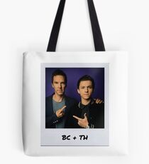 Benedict Cumberbatch + Tom Holland Polaroid Edit (1) Tote Bag