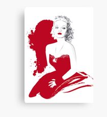 Red Jezebel Canvas Print