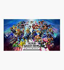 Super Smash Bros. Ultimate Characters Photographic Print
