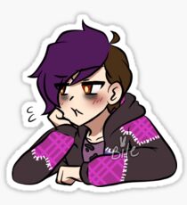 Flustered Emo Sticker