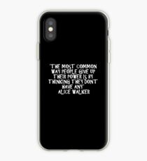 Giving Up On Power iPhone Case