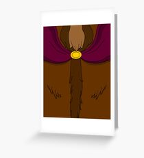 Who could ever learn to love a beast? Greeting Card