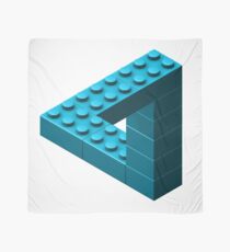 Escher Toy Bricks - Aqua Scarf