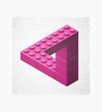 Escher Toy Bricks - Pink Scarf