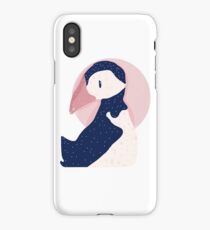 pastel bird digital iPhone Case