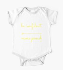 Be Confident… One Piece - Short Sleeve