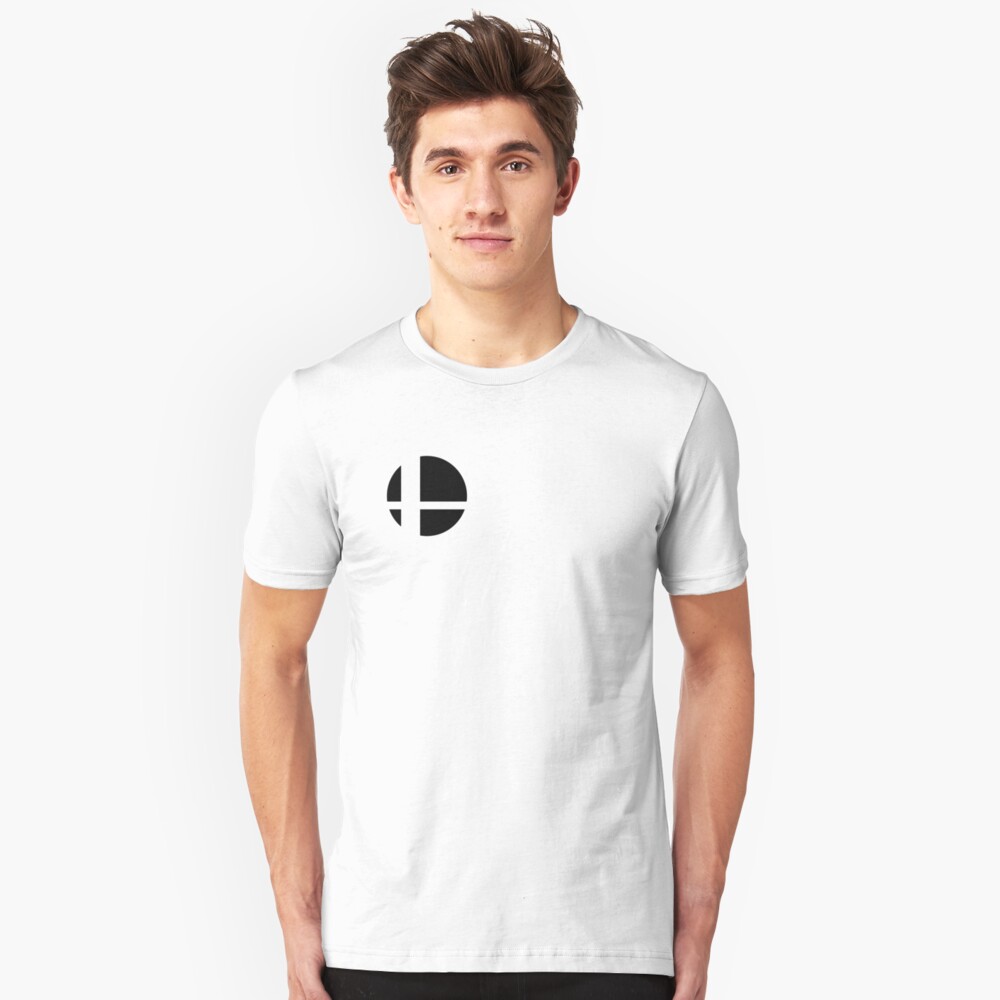 Super Smash Bros. Ultimate LOGO! Slim Fit T-Shirt