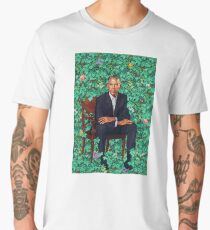 Barack Obama Portrait Men's Premium T-Shirt