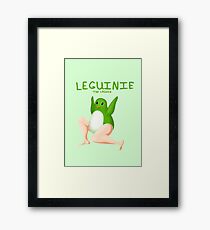 Leguin - Green Framed Print