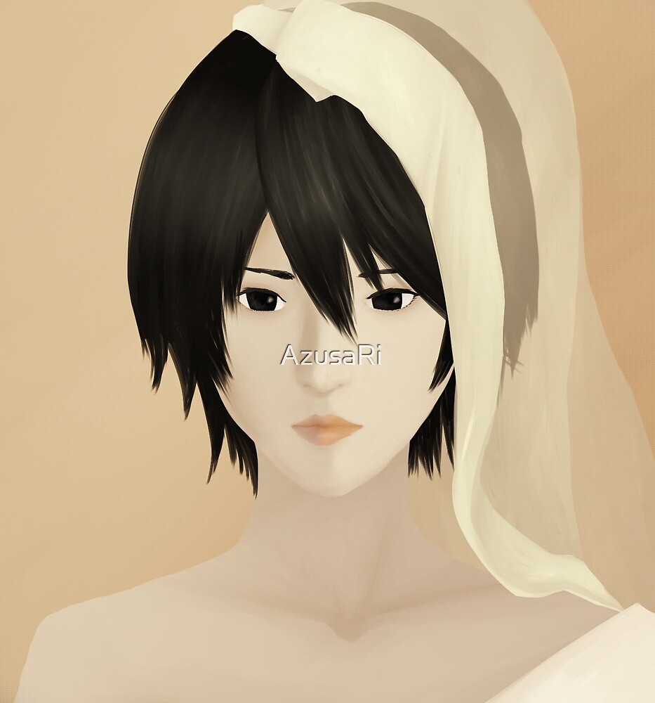 Fatal Frame Maiden Of Black Water Rui Kagamiya By Azusari Redbubble