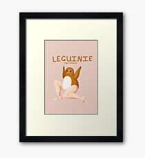 Leguin - Brown Framed Print