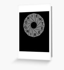 Orienteering Greeting Card