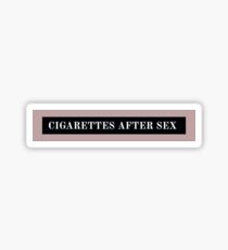 Cigarettes After Sex Sticker