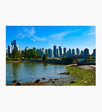Vancouver City Skyline Photographic Print