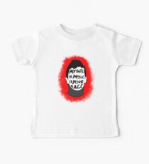 Mein Musikgeschmack ist dein Gesicht Baby T-Shirt
