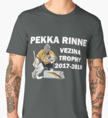 Pekka Rinne - Vezina Trophy Winner 2017-2018 - Nashville Predators Men's Premium T-Shirt