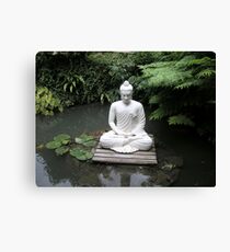 Oriental Statue Canvas Print