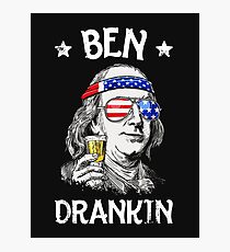 Ben Drankin 4th of July Photographic Print
