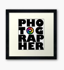 Photographer Framed Print