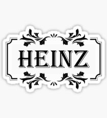 Frame Name Heinz Sticker