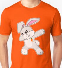 Dabbing Easter Bunny Unisex T-Shirt