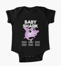 Baby Shark T-shirt Doo Doo Doo - Funny Tee For Kids One Piece - Short Sleeve