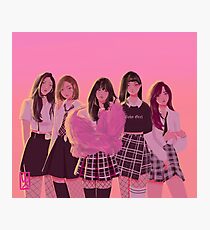 Red Velvet Photographic Print