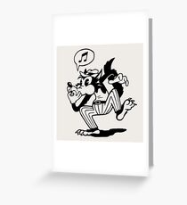 Wolf Whistle Greeting Card