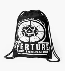 Mochila saco Portal - Aperture Science White