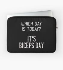 Biceps day Laptop Sleeve