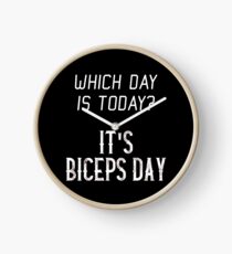 Biceps day Clock