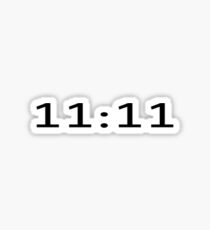 11:11 ... Sticker