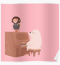 Ice Bear and Chloe Poster