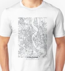 Vector poster city map Cologne Unisex T-Shirt