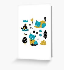 Real spring Greeting Card