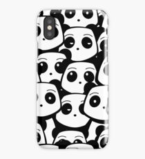 Panda Pattern iPhone Case
