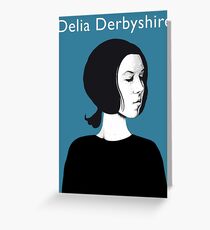 Delia Derbyshire Greeting Card