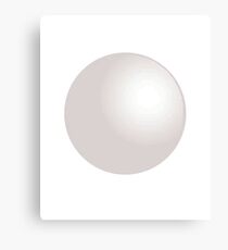 table tennis makes the world go round Canvas Print