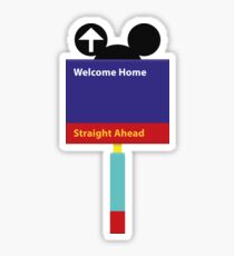 Welcome home Sticker