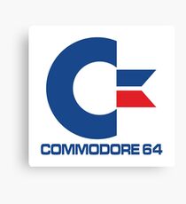 Commodore 64 Logo Canvas Print
