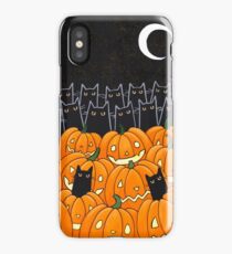 Black Cats & Jack-o-Lanterns iPhone Case