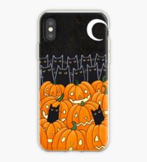Black Cats & Jack-o-Lanterns iPhone Case